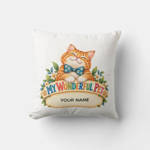 Coussin Tasse personnalisée Mon merveilleux animal de comp