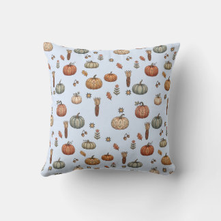 Coussin Tatami réversible en forme de citrouille d'art fol