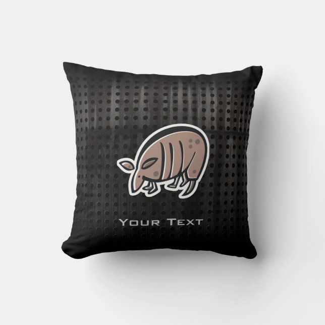 Coussin Tatou mignon ; Cool (Recto)