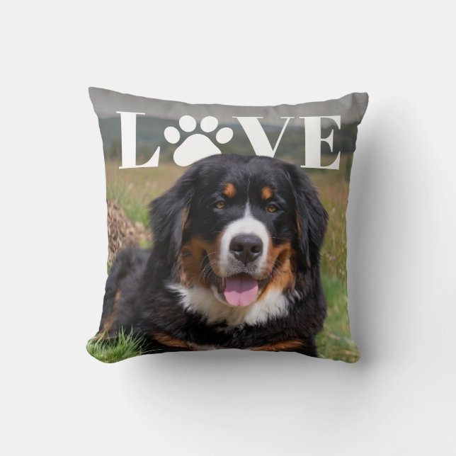 Coussin Tatouage d'amour PhotoPop (Recto)