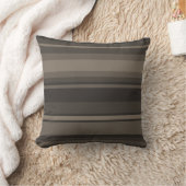 Coussin Taupe bandes (Couverture)