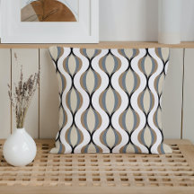 Taupe Beige Tan Gris Blanc Noir Vagues d'oignon