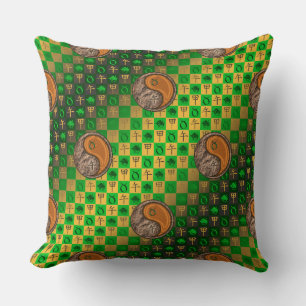 Coussin Taureau & Cheval de Bois