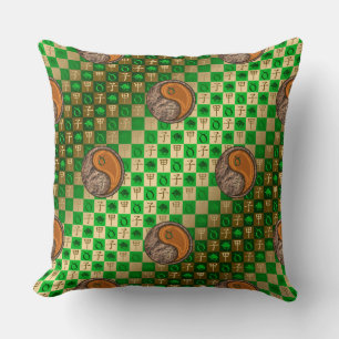Coussin Taureau & Rat de Bois