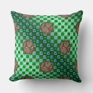 Coussin Taureau & Serpent de terre