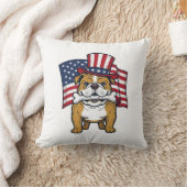 Coussin Taurillon Patriotique Avec Drapeau Vector Design_1 (Couverture)