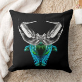 Coussin Taurus – Minimalist Zodiac Decorative Pillow (Couverture)
