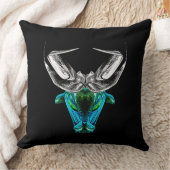 Coussin Taurus – Minimalist Zodiac Decorative Pillow (Couverture)