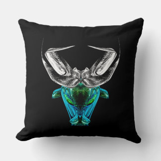 Coussin Taurus – Minimalist Zodiac Decorative Pillow