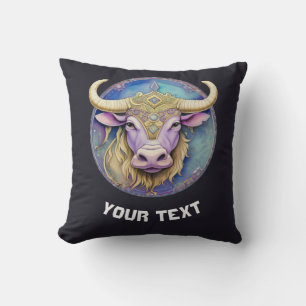 Coussin Taurus personnalisé Zodiac