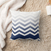 Coussin : : Tba : : Style d'Ombre Chevron ! marine (Couverture)