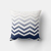 Coussin : : Tba : : Style d'Ombre Chevron ! marine (Verso)