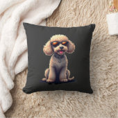 Coussin Tchiens drôles de l'amoureux de l'animal de compag (Couverture)