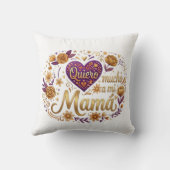 Coussin Te quiero, mamá (Verso)