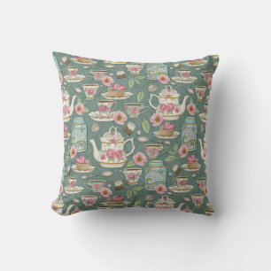 Coussin Tea Party vintage