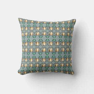 Coussin Tea Time Teabags Concepts abstraits