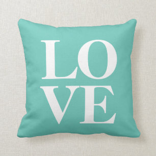 Coussin   Teal d'amour