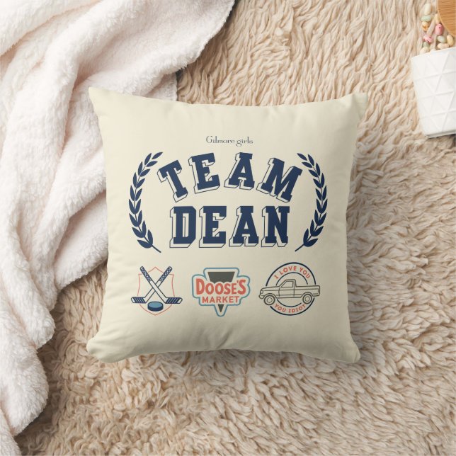 Coussin Team Dean Gilmore Girls Design (Couverture)