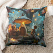 Coussin teaparty avec la fée et le nounours (Couverture)