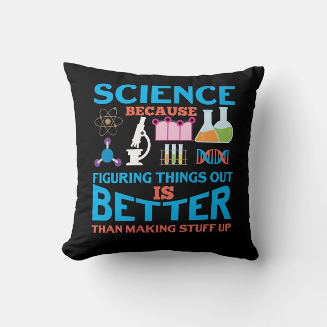 Coussin Technicien de laboratoire du Laboratoire des scien (Recto)