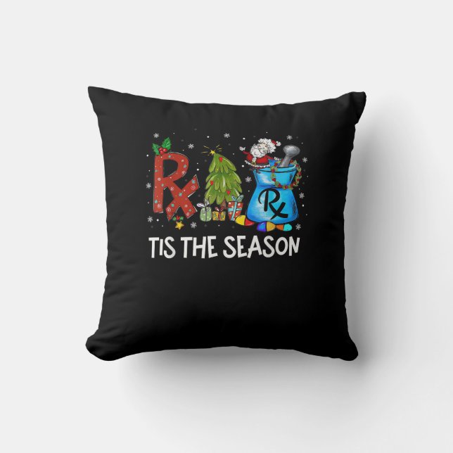 Coussin Technicien Noël C'est La Saison (Recto)