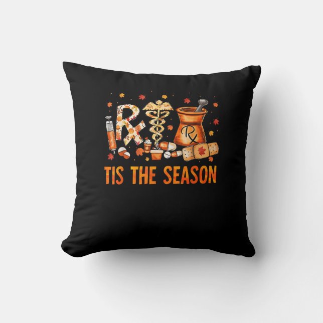 Coussin Technicien Thème d'automne C'est la saison (Recto)