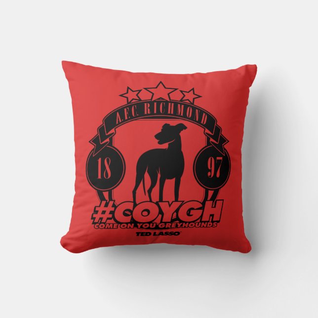 Coussin Ted Lasso | AFC Richmond #COYGH (Recto)