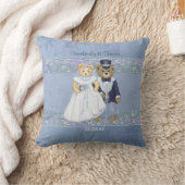 Coussin Teddy Bear Bride et Mariage de chambre - Personnal (Couverture)