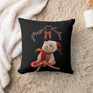 Coussin Teddy Bear pour Noël