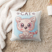 Coussin Teddy Cute Cat (Couverture)