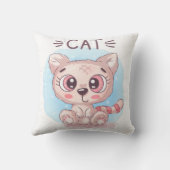 Coussin Teddy Cute Cat (Verso)