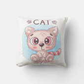 Coussin Teddy Cute Cat (Recto)