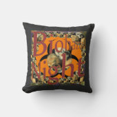 Coussin Ted's Pagan Tiki Shack Bar Enoteca Nuit Biodanger (Recto)