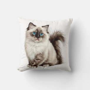 Coussin Tee Chat Mignon Maman Chat Papa Chat