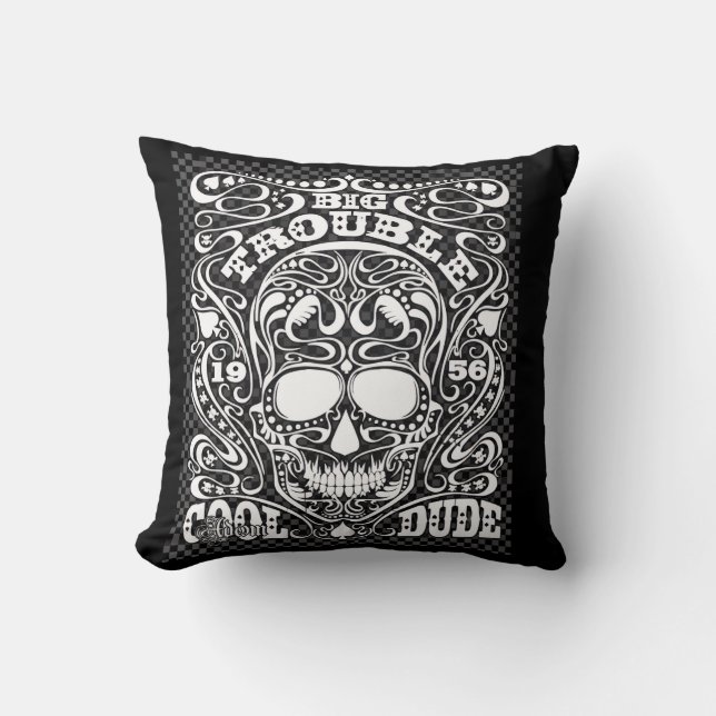 Coussin Tee-shirt à manches longues pour femmes ADOM "Big  (Recto)