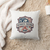 Coussin Tee-shirt graphique vectoriel d'esprit de camp d'é (Couverture)