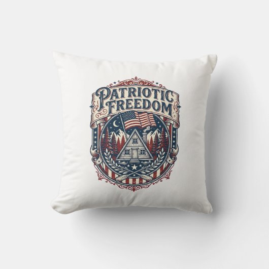 Coussin Tee shirt graphique vectoriel week-end cabine patr (Recto)