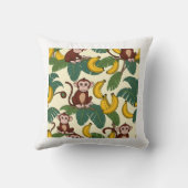 Coussin "Tee - shirts d'entreprise singe" (Verso)