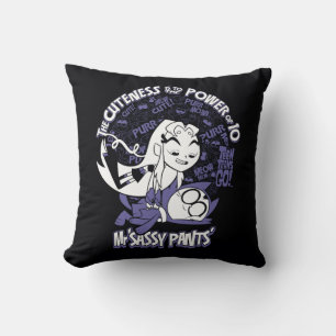 Coussin Teen Titans Go! Starfire et Monsieur Pantalon Sa