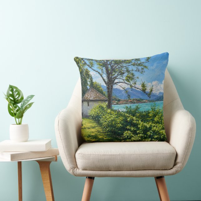 Coussin Tegernsee dans les Alpes bavaroises (Chaise)