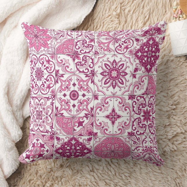 Coussin Teintes méditerranéennes/ Azulejos (Couverture)