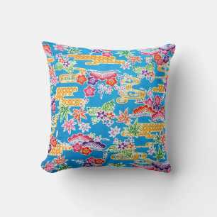 Coussin Teinture japonaise d'okinawaïen (Bingata)