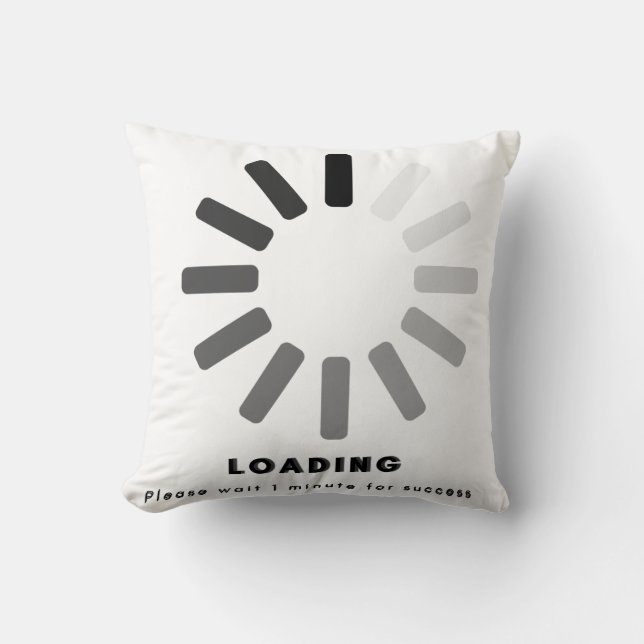 Coussin Téléchargement sans effort (Recto)