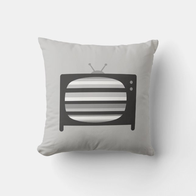 Coussin Télévision rétro (Recto)