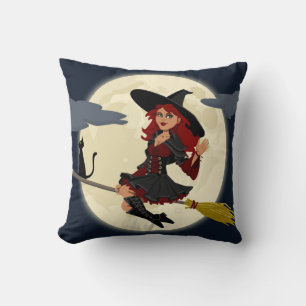 COUSSIN TÉMOIN HALLOWEEN REDHEADED