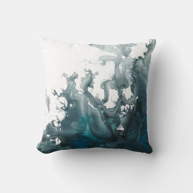 Coussin Tempest d'Indigo (Recto)