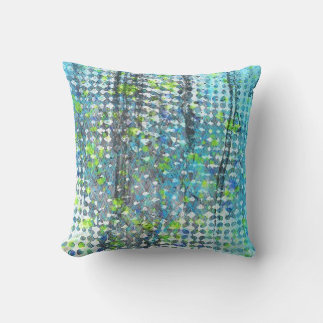 Coussin Tempête balnéaire (Recto)