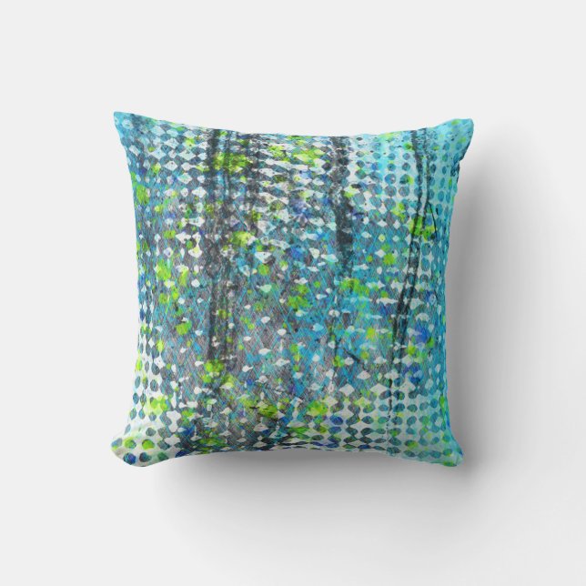 Coussin Tempête balnéaire (Recto)