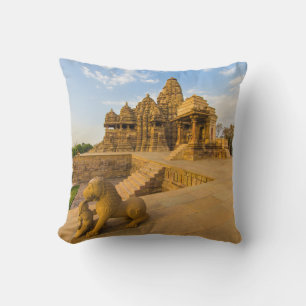 Coussin Temples hindous de Khajuraho