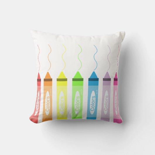 Coussin Temps de coloriage ! (Recto)